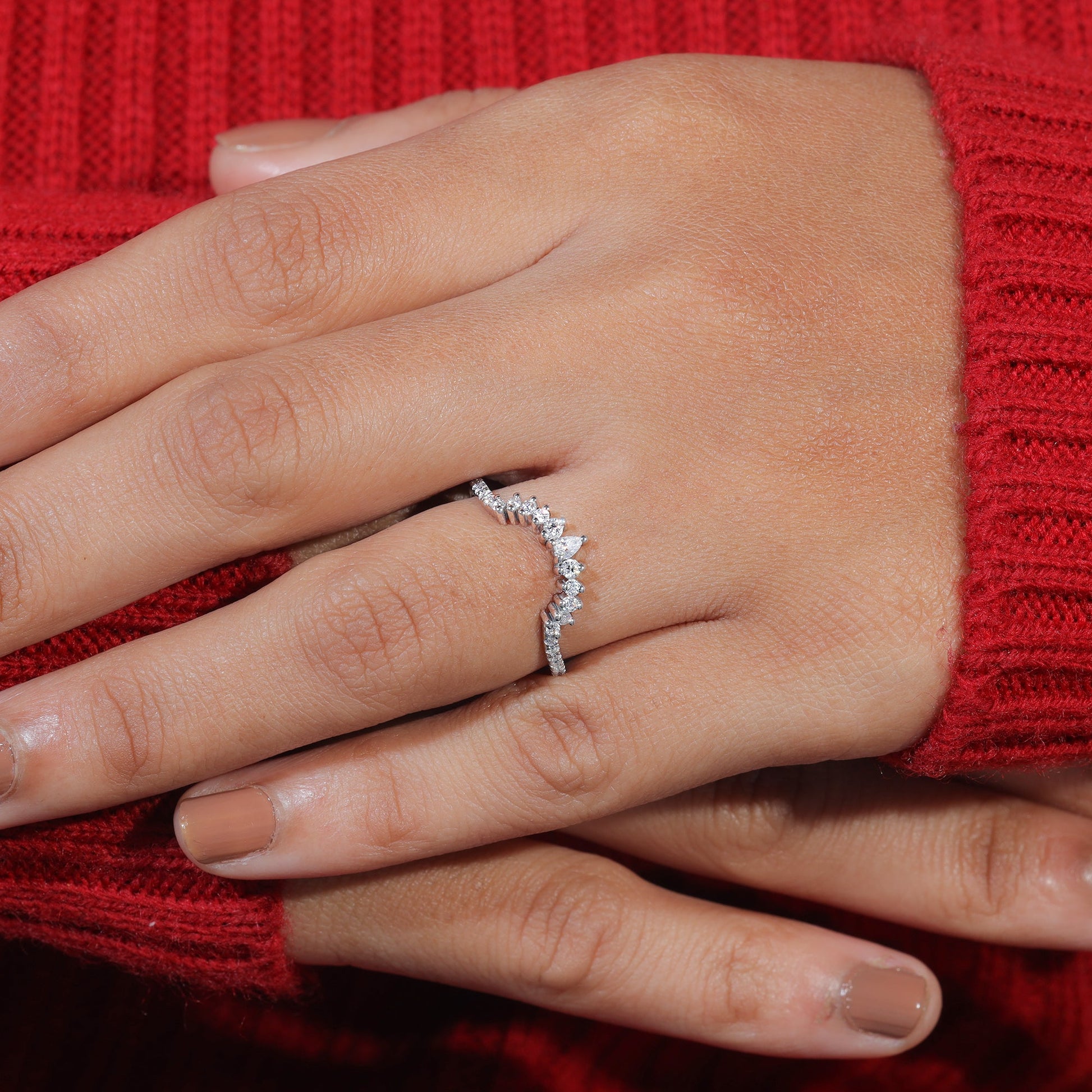 Matching Curved Wedding Band