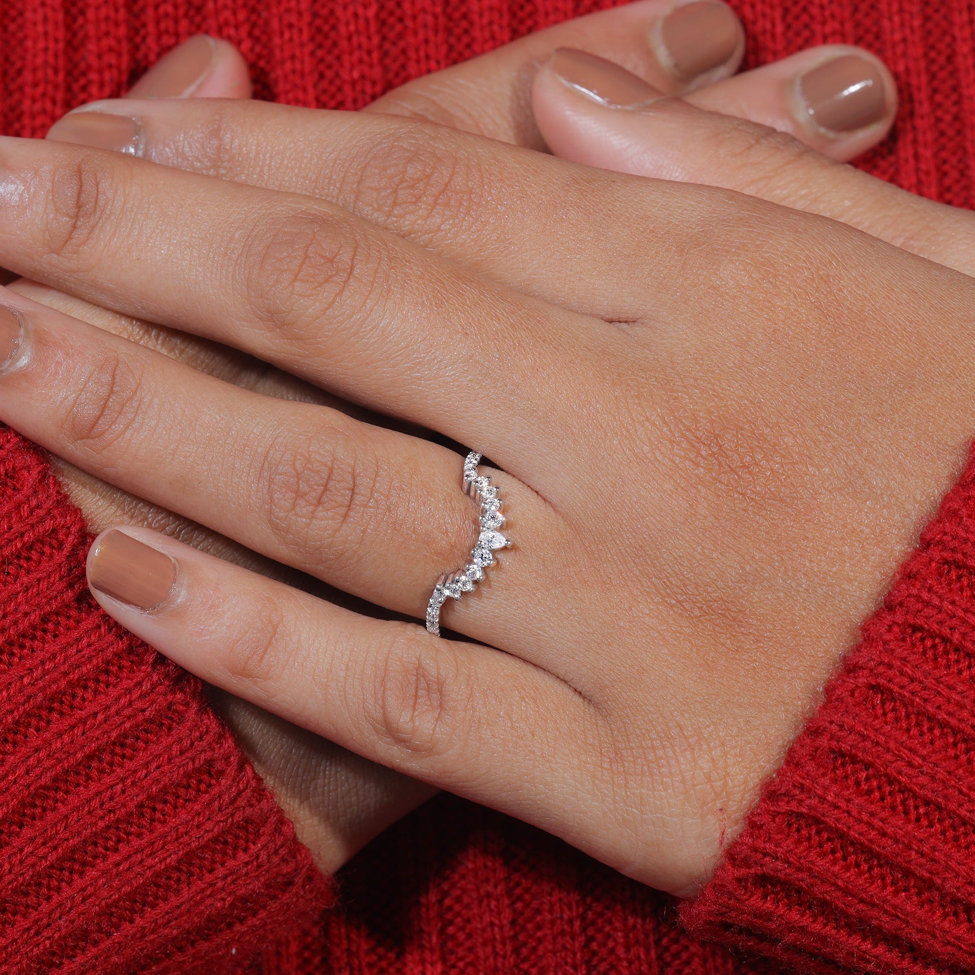Matching Curved Wedding Band
