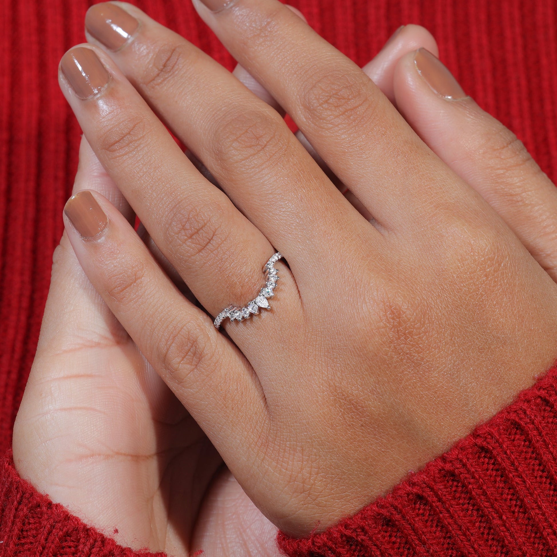 Matching Curved Wedding Band