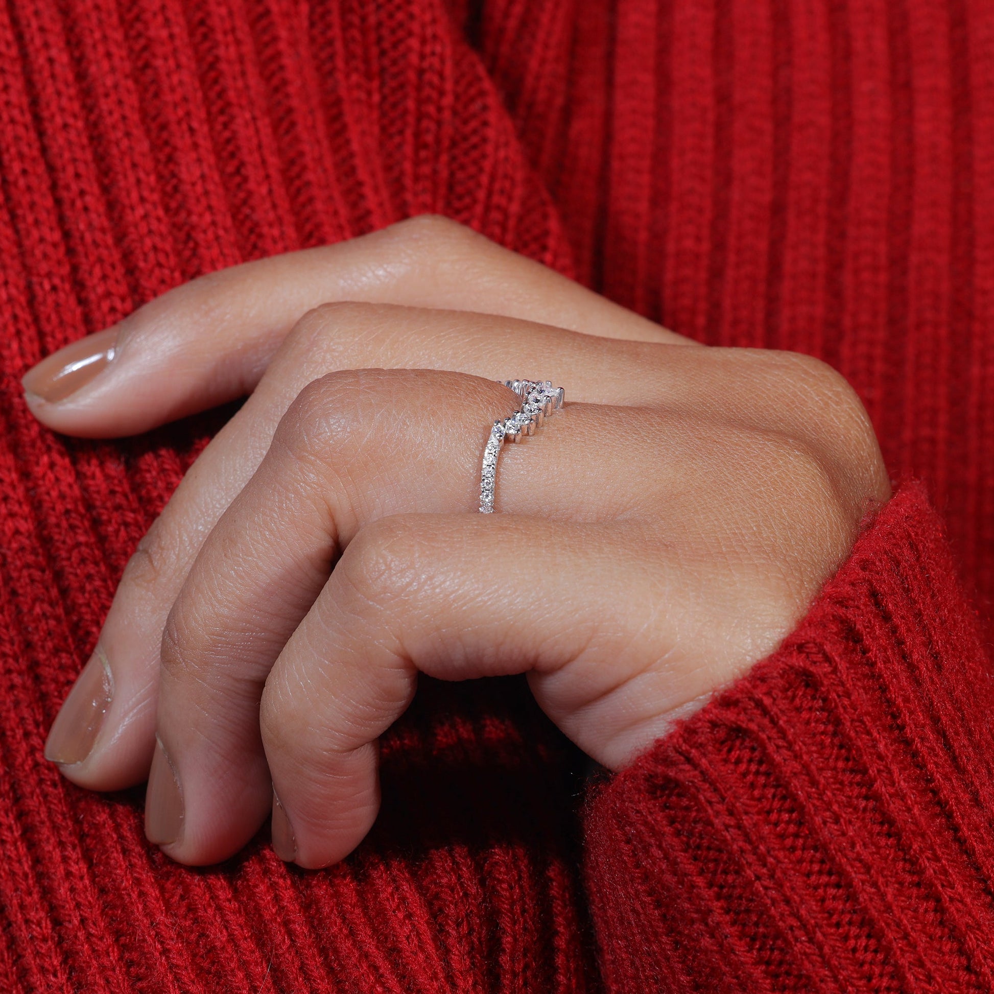 Matching Curved Wedding Band
