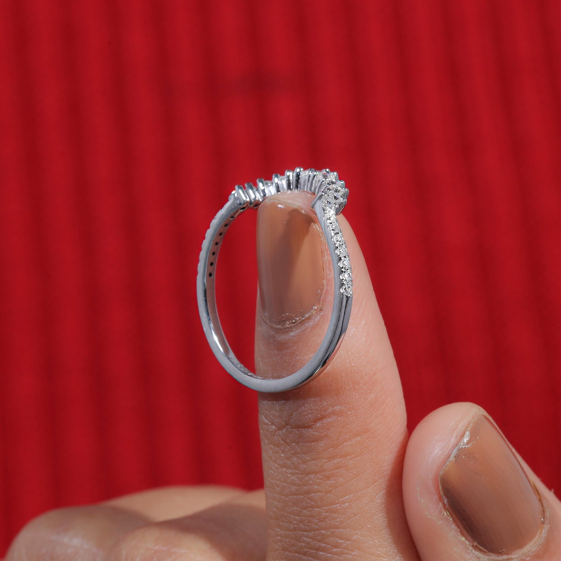 Matching Curved Wedding Band